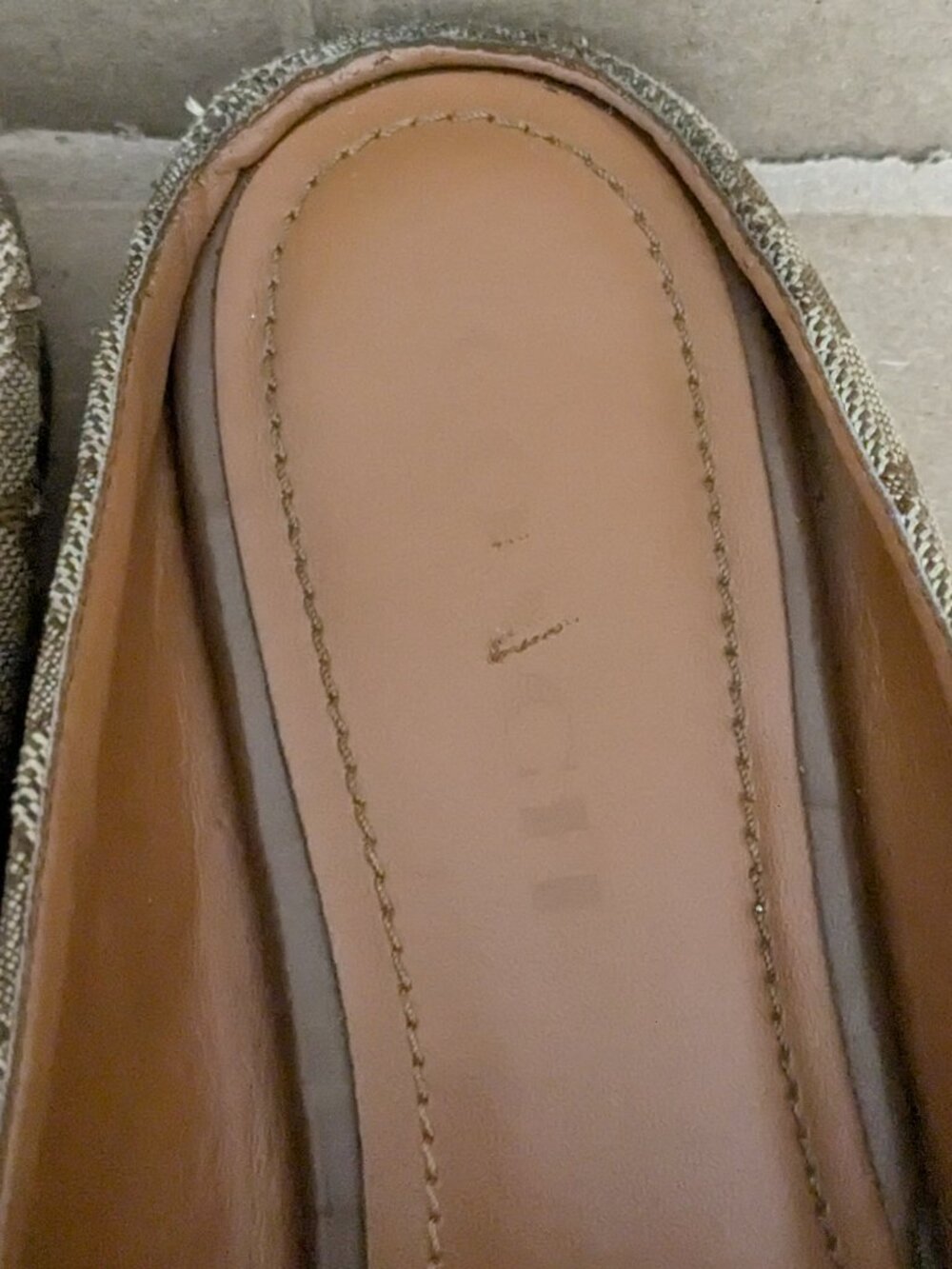 Coach Sienna Beige Canvas Signature Horsebit Backless Mules 8B Brown - Picture 9 of 16